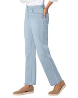 Liberty Knit Denim Straight-Leg Jeans thumbnail number 1