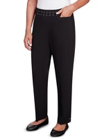 Alfred Dunner® Neutral Territory Embellished Waist Short Length Pant thumbnail number 5