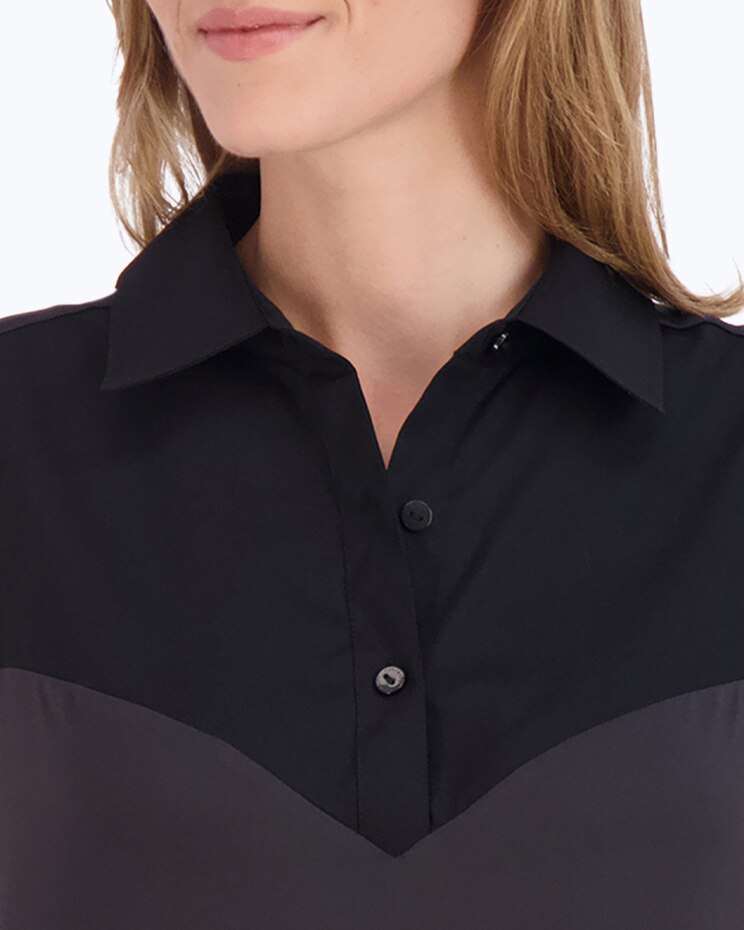 Foxcroft Sasha Knit-Woven Layering Tank image number 6