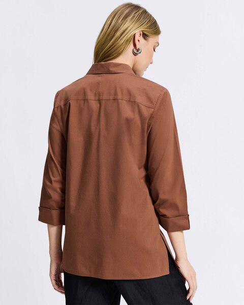 Foxcroft Evelyn Essential Stretch Non-Iron Shirt
