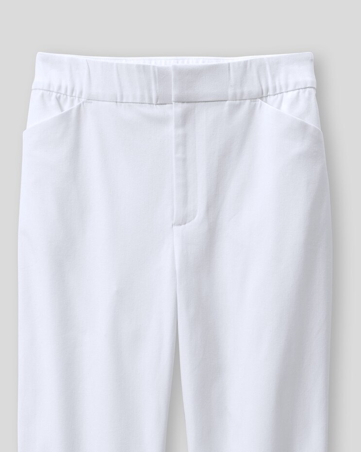 Cotton Bi-Stretch Ankle Pants image number 3