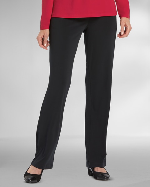 Carefree Knit Relaxed Pull-On Pants