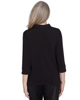 Alfred Dunner® Rue Rivoli Cowl Neck Floral Textured Sweater thumbnail number 2