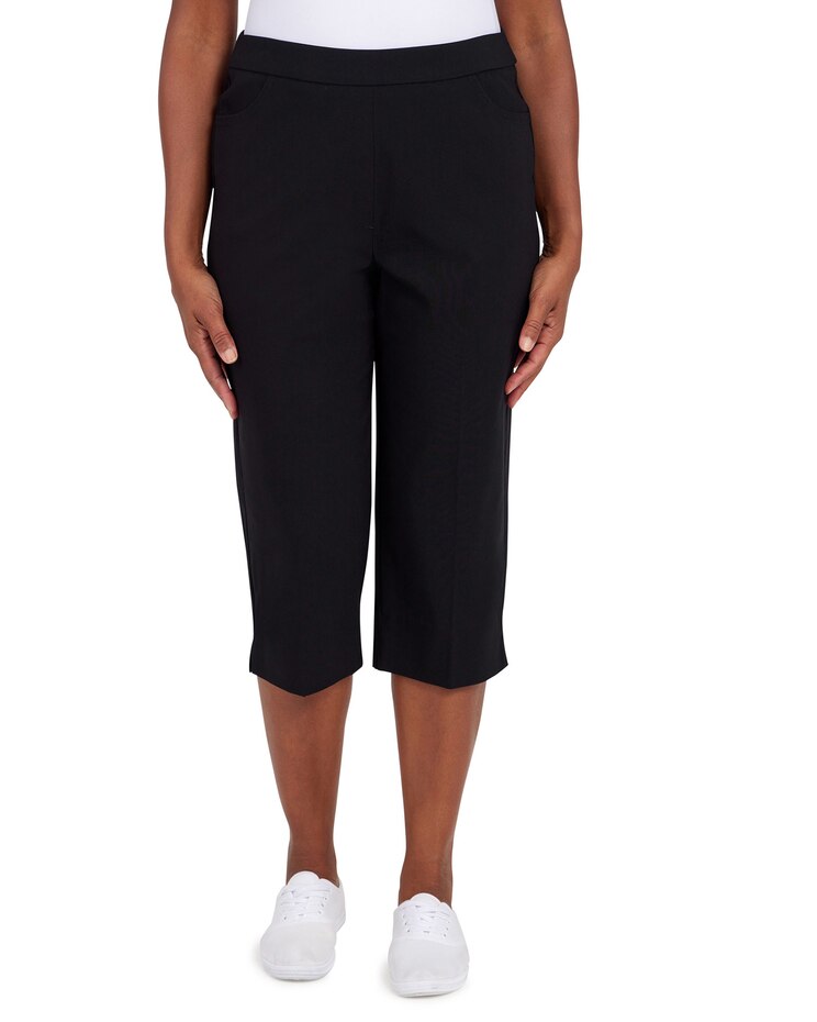 Alfred Dunner® Classic Allure Stretch Clamdigger Capri image number 1