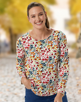 Prima™ Cotton Meadow Floral Tee thumbnail number 1