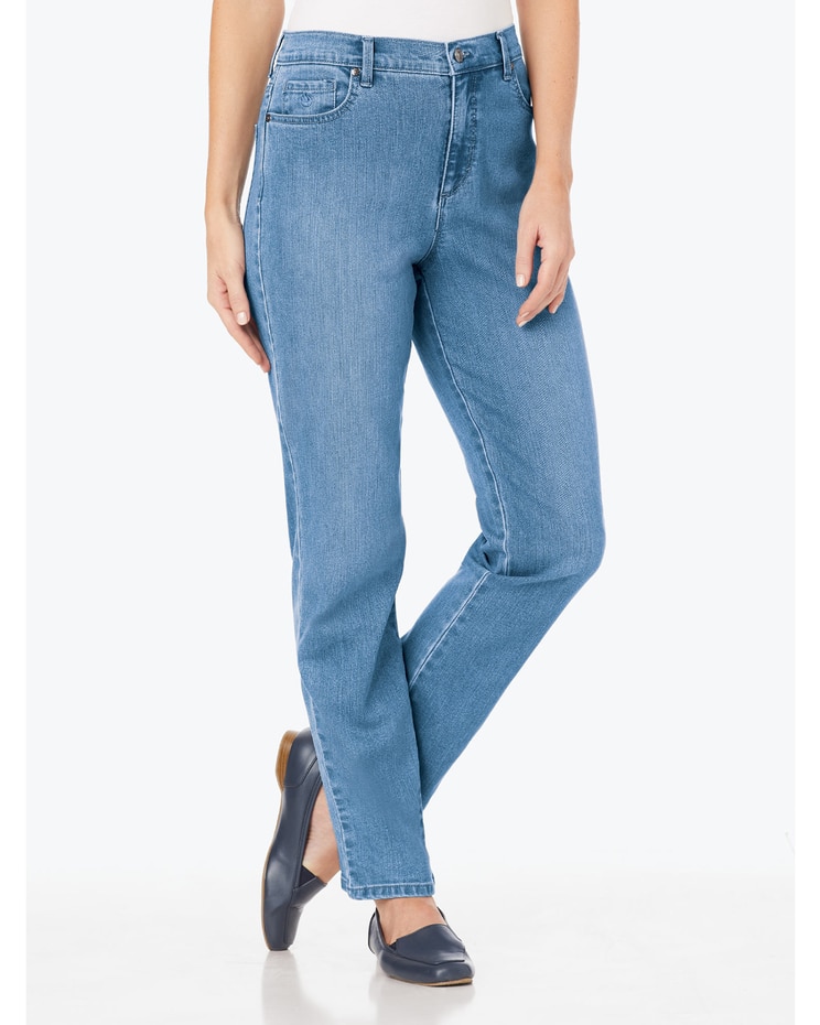 Amanda Stretch-Fit Jeans by Gloria Vanderbilt® image number 1