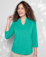 Prima™ Cotton Solid Narrow-V Tee thumbnail number 1