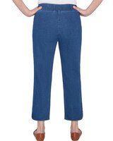 Alfred Dunner® Scottsdale Dazzling Hem Faux Fly Pant thumbnail number 2