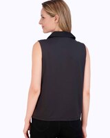 Foxcroft Ricki Knit-Woven Layering Tank thumbnail number 4