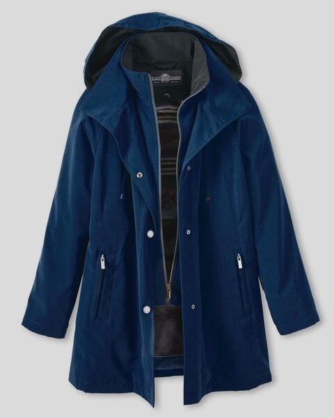 Fleet Street® Short Three-Season Raincoat