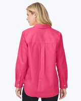 Boyfriend Long Sleeve Pinpoint Shirt thumbnail number 6