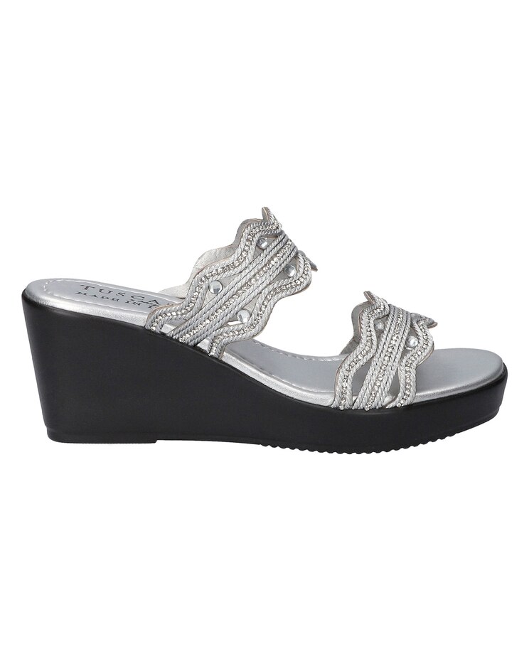 Tuscany by Easy Street® Selva Wedge Sandals image number 5