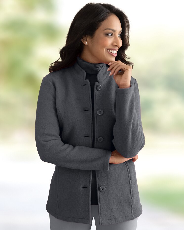 Updated Boiled Wool Jacket image number 1