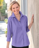 Foxcroft Perfect-Fit Three-Quarter-Sleeve Shirt thumbnail number 1