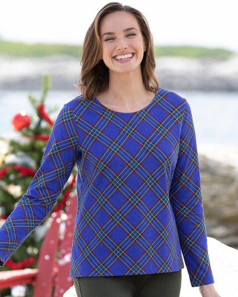 Tartan Plaid Cotton Tee