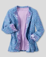 Floral Patchwork Reversible Quilted Jacket thumbnail number 4