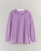 Better-Than-Basic Embroidered Tunic Sweatshirt thumbnail number 1