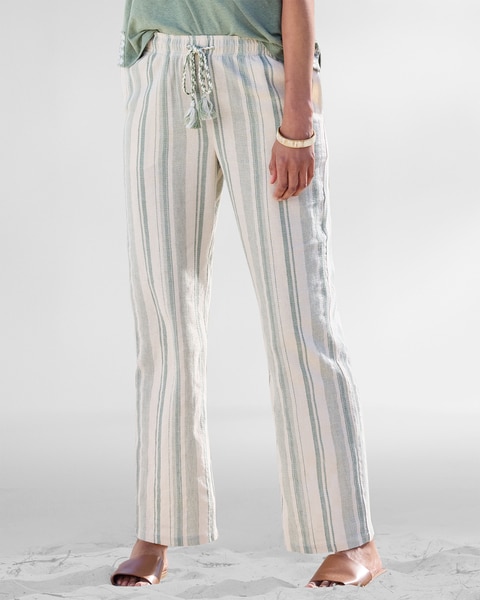 Summer Stripe Beach Pants