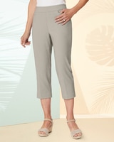 Slimtacular Textured Capri thumbnail number 1