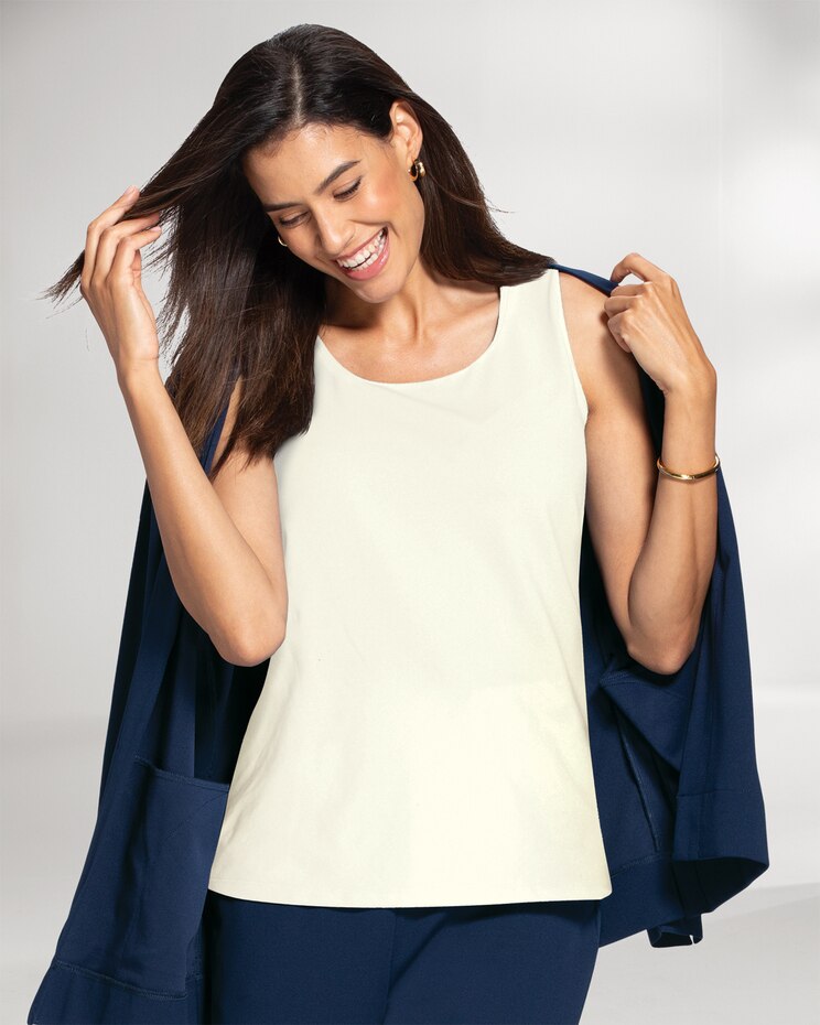 Norm Thompson™ Travel Knit Tank image number 1
