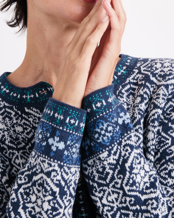 Norwegian Skies Cardigan image number 2