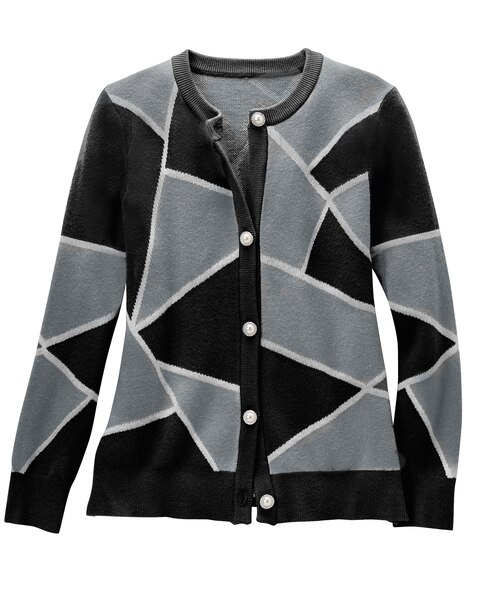 Graphic Colorblock Sweater