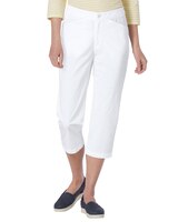 Harbor Twill Comfort-Waist Capris thumbnail number 1