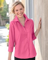 Foxcroft Perfect-Fit Three-Quarter-Sleeve Shirt thumbnail number 1