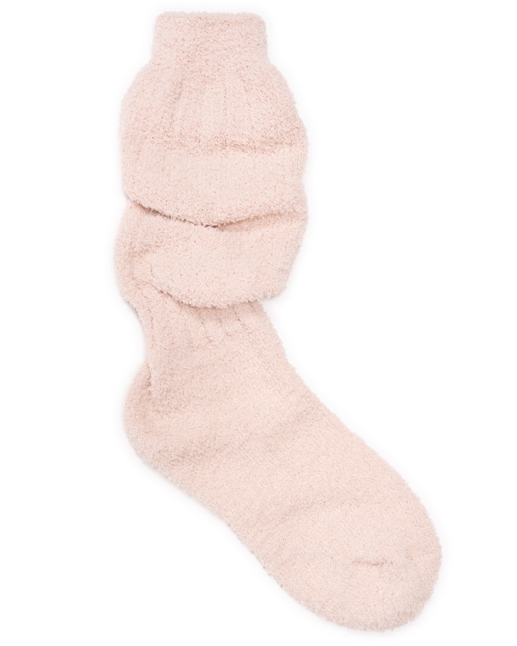 MUK LUKS® Women's Slouch Sparkle Cozy Socks image number 1