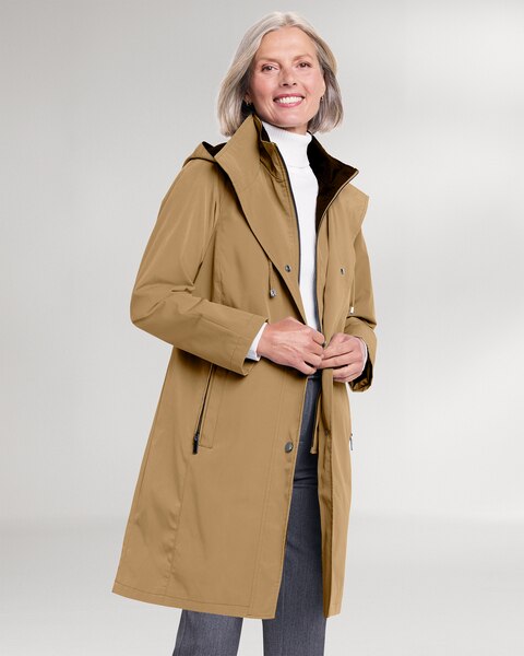 Fleet Street Long Three-Season Raincoat