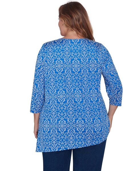 Ruby Rd® New And Now Knit Medallion Top