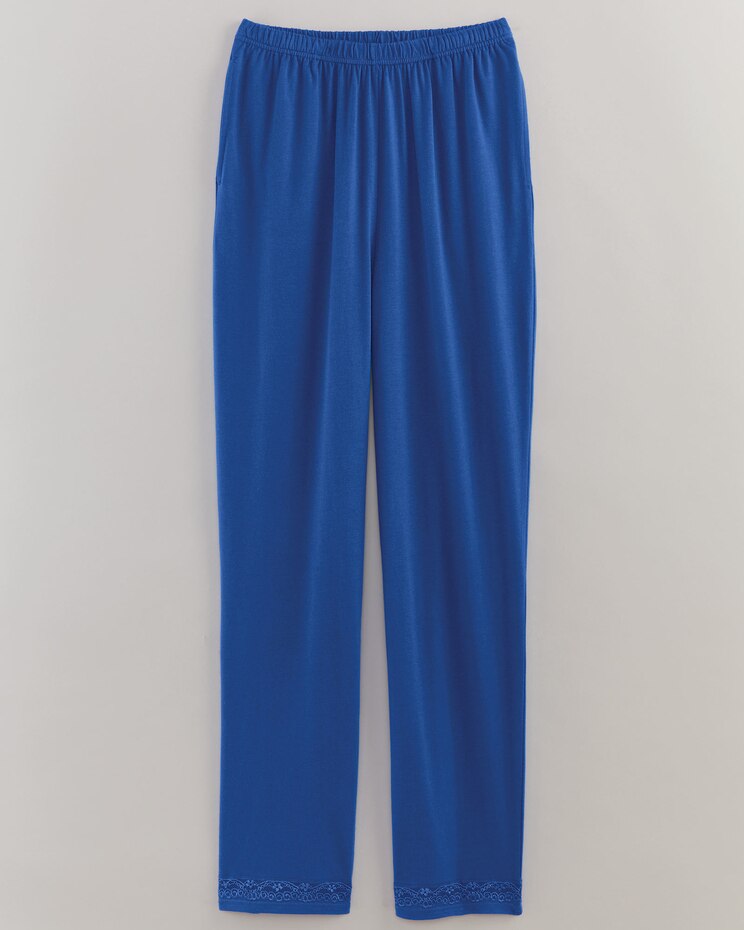 Lace Trim Pajamas image number 5