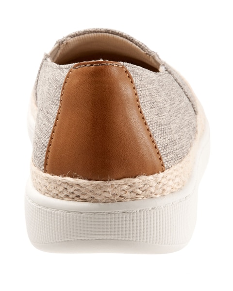 Trottor's Accent Briaded leather Flat 