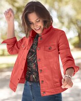 DreamFlex Colored Jean Jacket thumbnail number 1