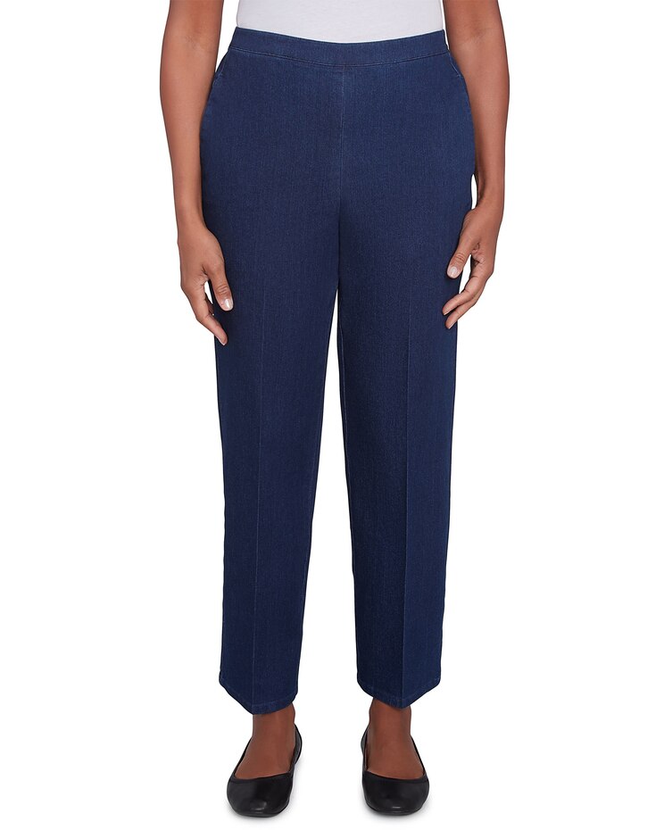 Alfred Dunner® Free Spirit Free Spirit Medium Length Denim Jeans image number 1