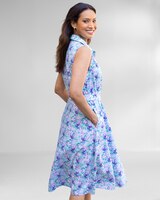 Fresh-Cut Flowers Shirtdress thumbnail number 3
