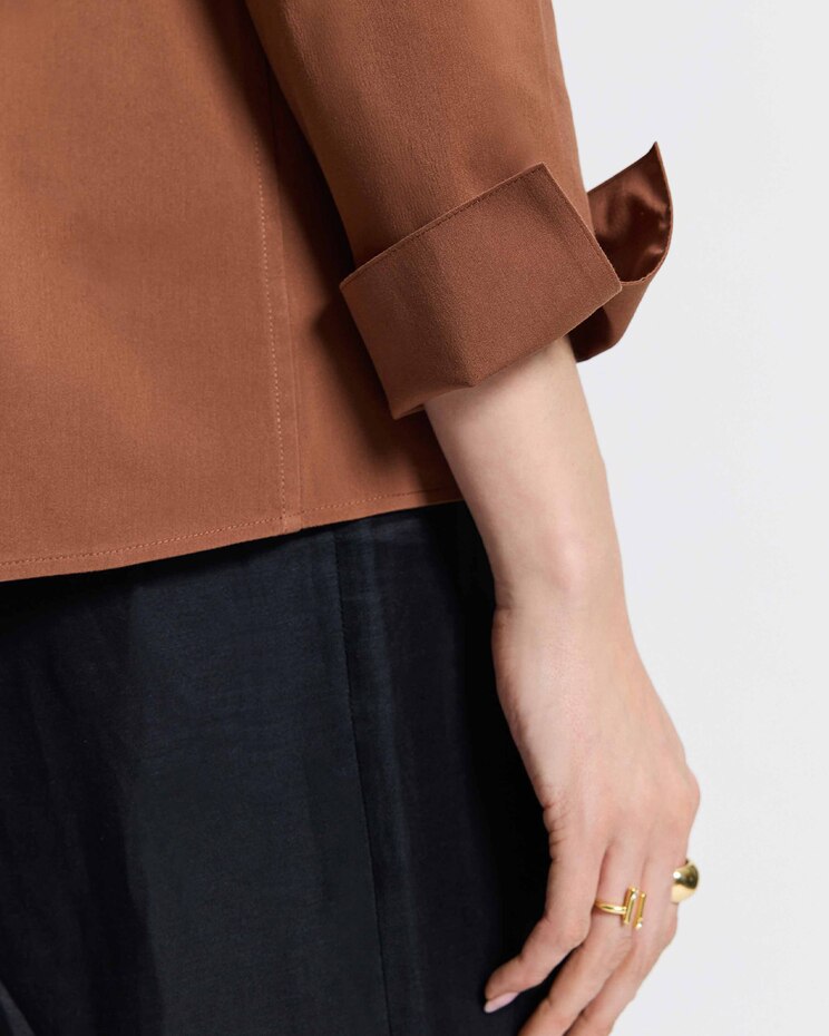 Foxcroft Agnes Essential Stretch Non-Iron Shirt image number 7