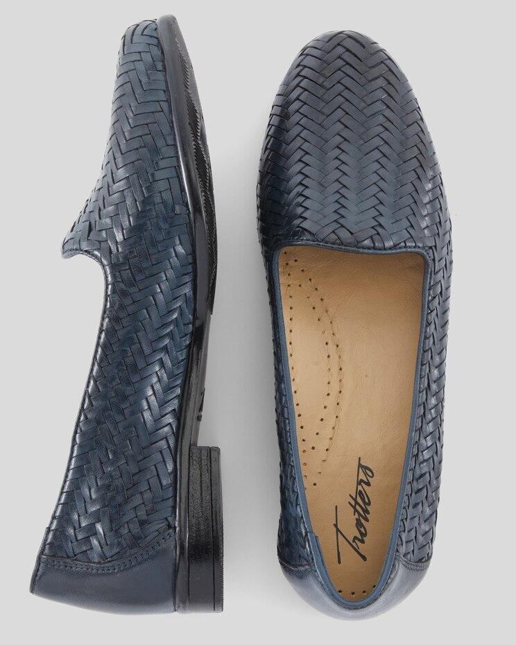 Trotters® Liz III Woven Leather Slip-On image number 1
