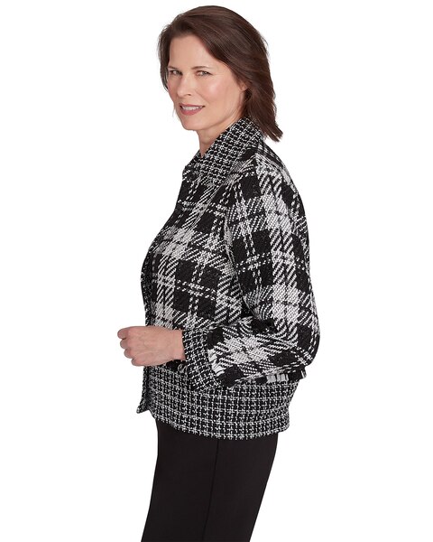 Alfred Dunner® Runway Ready Spliced Woven Jacket