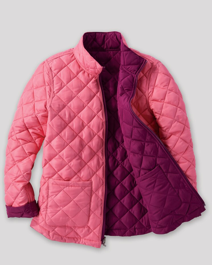 Berkshire Reversible Solid Quilted Jacket image number 2