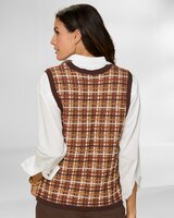 Tweed Sweater Vest thumbnail number 4