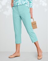 Dennisport Button-Hem Capris thumbnail number 1