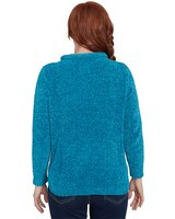 Ruby Rd® Berry Glam Eyelash Pullover Sweater thumbnail number 2