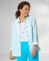 Nantucket Cotton Stripe Shirt thumbnail number 1