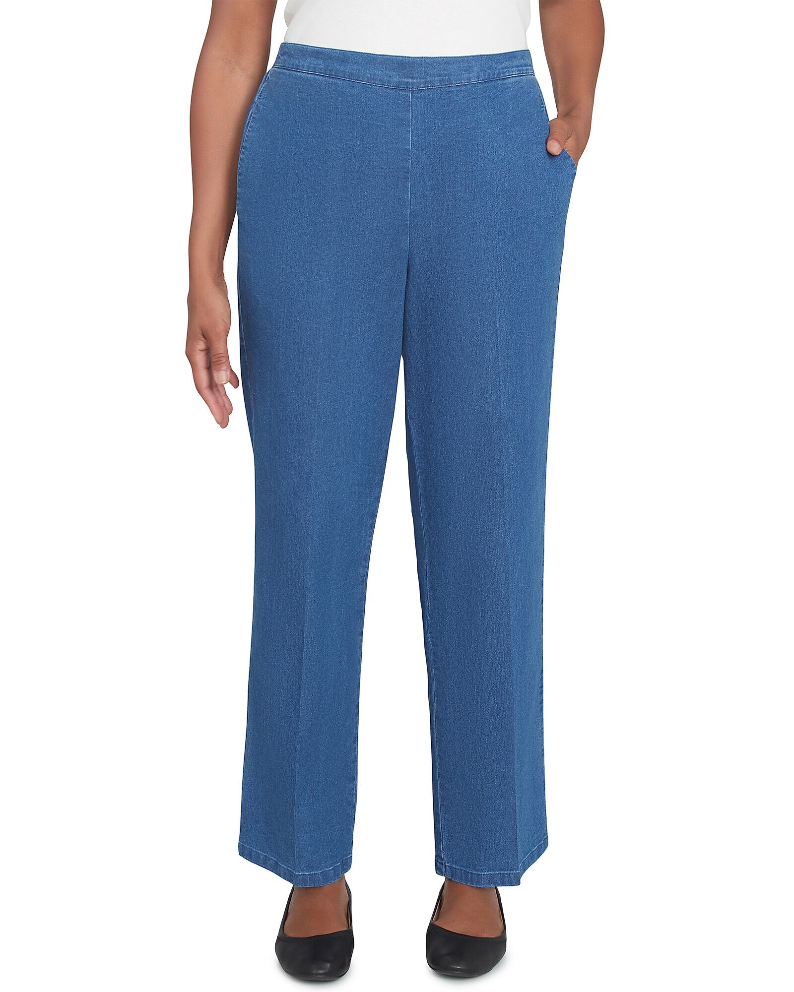 Alfred dunner denim pants sales