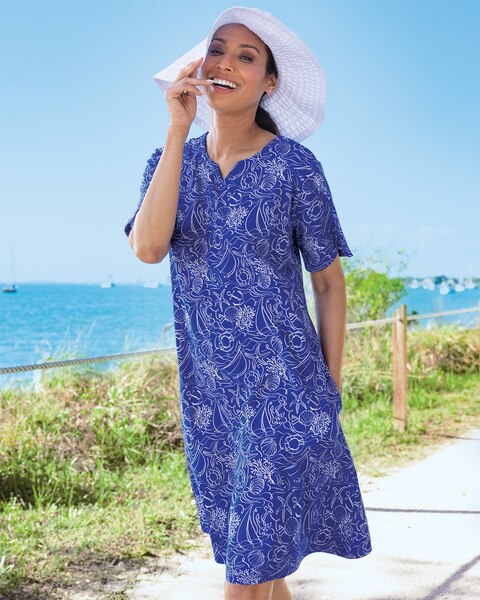 Nautical Dreams Boardwalk Knit Dress