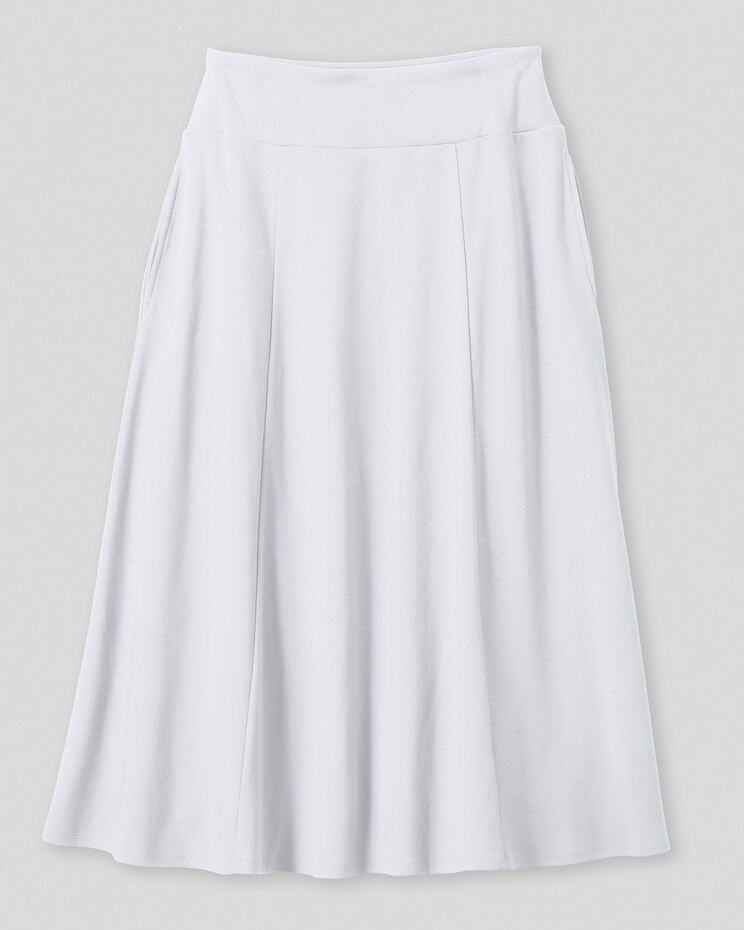 Everyday Knit Solid Skirt image number 1