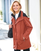 Fleet Street® Short Three-Season Raincoat thumbnail number 1