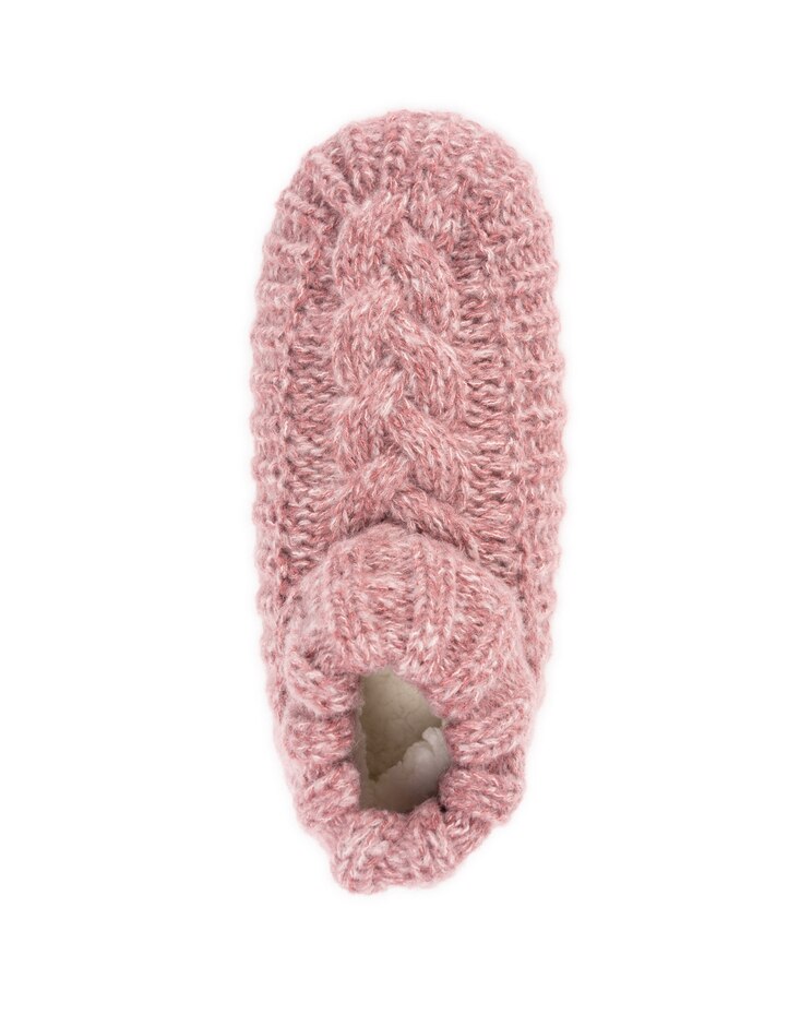 MUK LUKS® Women's Sweater Cuff Bootie Socks image number 9
