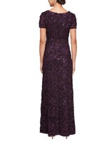 Long Soutache A-Line Dress by Alex Evenings thumbnail number 2